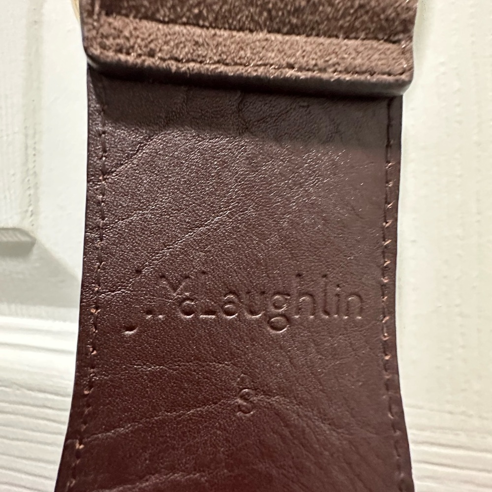 Elegant Brown and Gold Women's Belt - Picture 3 of 6